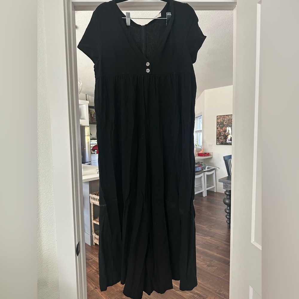 NATURAL LIFE Black Jumpsuit - Picture 2 of 4